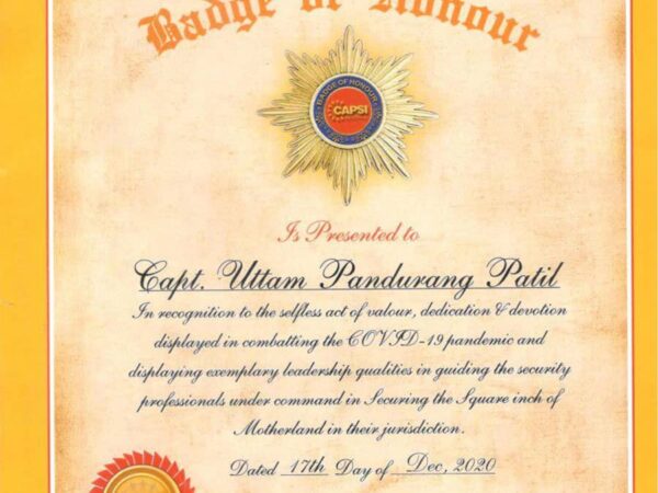 CAPSI-Badge of Honour