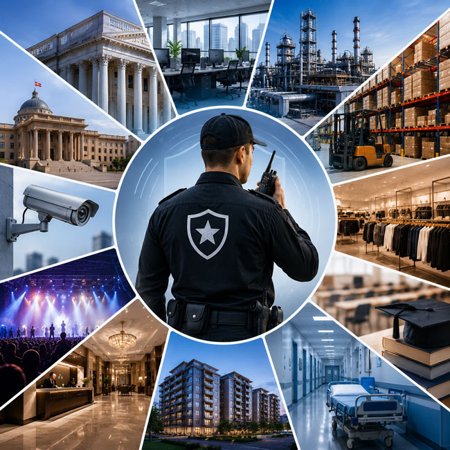Security Services for Different Industries