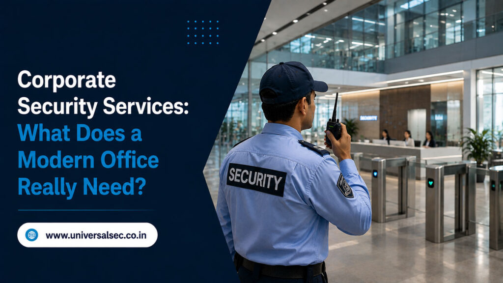 Corporate Security Services: What Does a Modern Office Really Need?