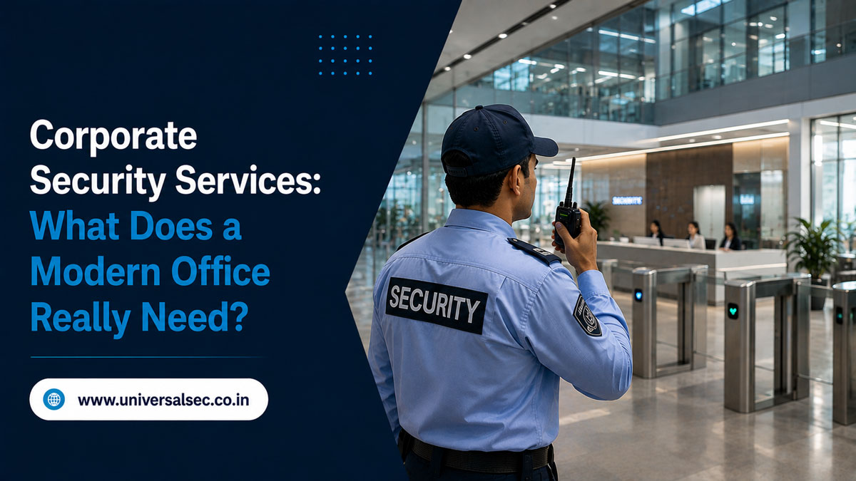 Corporate Security Services: What Does a Modern Office Really Need?